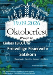 Oktoberfest Satzkorn